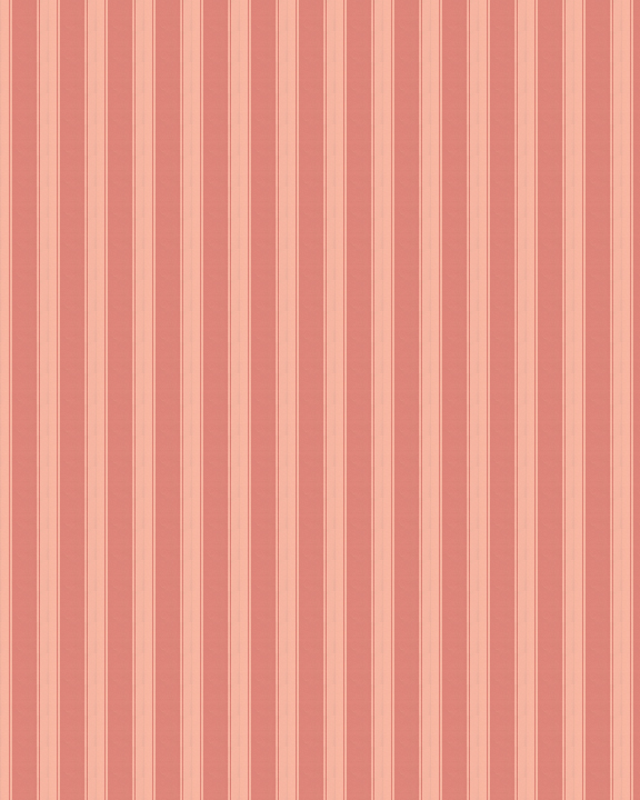Dollhouse Miniature Wallpaper Dot & Stripes Deco 20.5" x 10.5" Sheet ~1214809042 